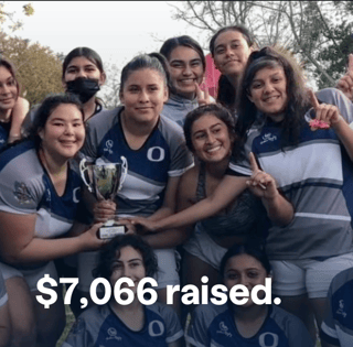 Overfelt Girls Rugby. 47,066 raised.